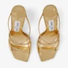 Mules Anise 95 in pelle Liquid Metal dorata Mules Anise 95 in pelle Liquid Metal dorata