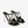 Mules Anise 95 in vernice nera
