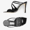 Mules Anise 95 in vernice nera