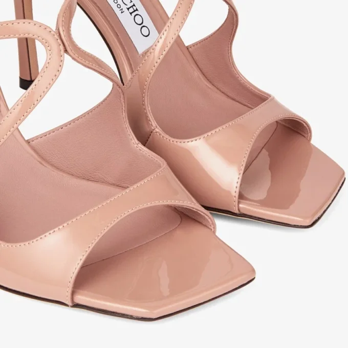 Mules Anise 95 in vernice rosa ballet Mules Anise 95 in vernice rosa ballet