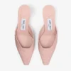 Mules Vivi 65 in pelle di struzzo rosa Mules Vivi 65 in pelle di struzzo rosa