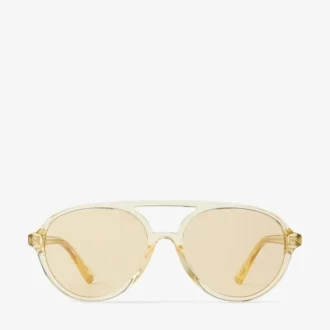 Occhiali da sole Aviator Vira giallo trasparente