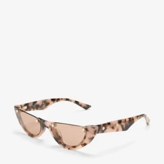 Occhiali da sole Beth Pink Havana Cat Eye