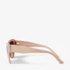 Occhiali da sole con montatura a farfalla Lorea Beige Occhiali da sole con montatura a farfalla Lorea Beige