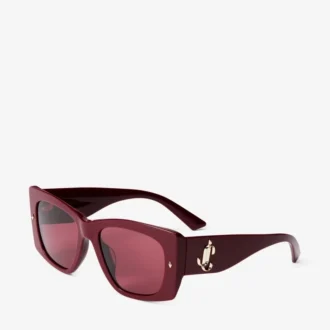 Occhiali da sole Gabi Cranberry e Dark Violet Butterfly