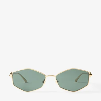 Occhiali da sole geometrici Zoey Gold
