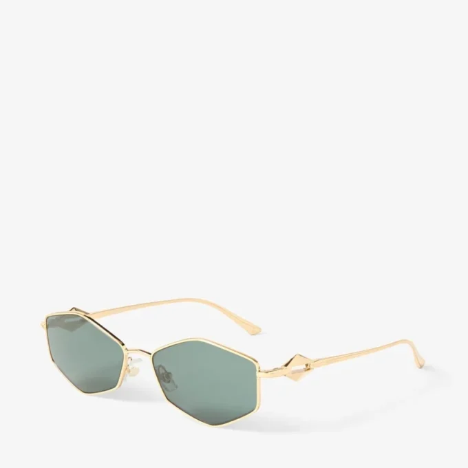 Occhiali da sole geometrici Zoey Gold Occhiali da sole geometrici Zoey Gold