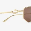 Occhiali da sole geometrici Zoey Gold Occhiali da sole geometrici Zoey Gold
