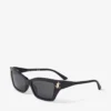 Occhiali da sole Isla Cat Eye neri Occhiali da sole Isla Cat Eye neri
