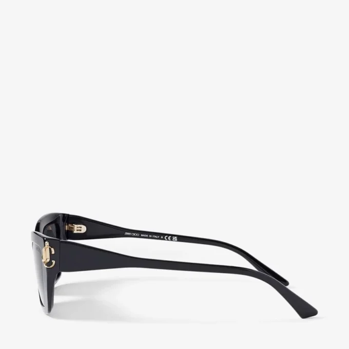 Occhiali da sole Isla Cat Eye neri Occhiali da sole Isla Cat Eye neri