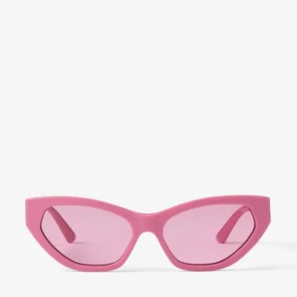 Occhiali da sole Leyla Cat Eye rosa confetto
