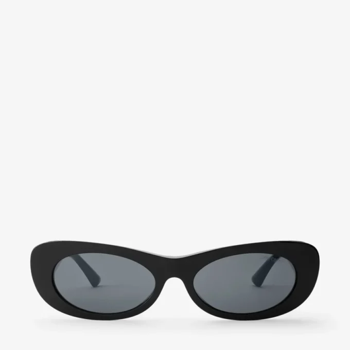 Occhiali da sole ovali Danny Black
