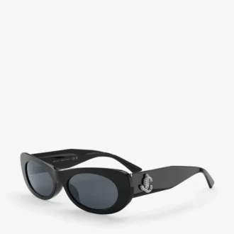 Occhiali da sole ovali Danny Black