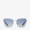 Occhiali da sole quadrati Orli Silver Occhiali da sole quadrati Orli Silver