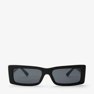 Occhiali da sole rettangolari Lennon Black