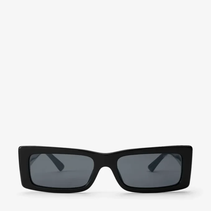 Occhiali da sole rettangolari Lennon Black