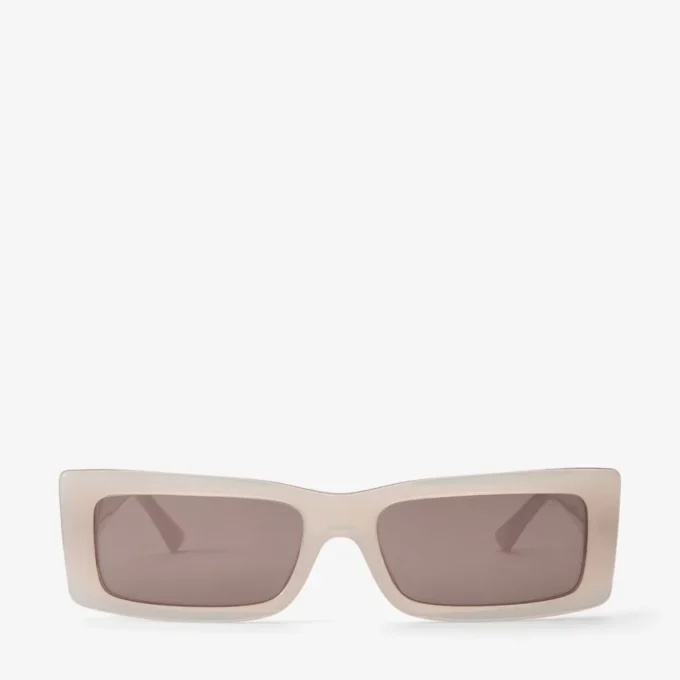 Occhiali da sole rettangolari Lennon Opal Taupe Occhiali da sole rettangolari Lennon Opal Taupe