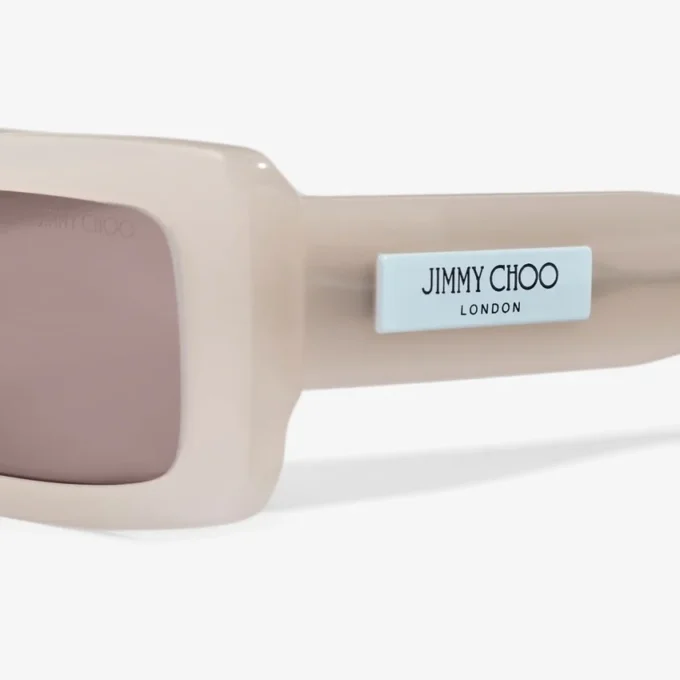 Occhiali da sole rettangolari Lennon Opal Taupe Occhiali da sole rettangolari Lennon Opal Taupe