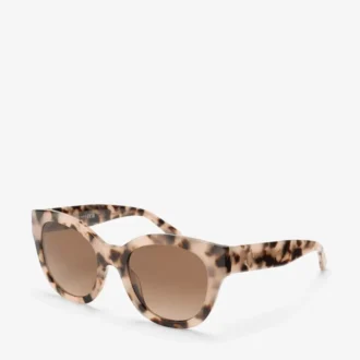 Occhiali da sole rotondi Kati Pink Havana