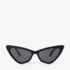 Occhiali da sole Sol Cat Eye neri Occhiali da sole Sol Cat Eye neri