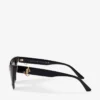 Occhiali da sole Sol Cat Eye neri Occhiali da sole Sol Cat Eye neri