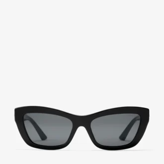Occhiali da sole Solene Black Havana Cat Eye Occhiali da sole Solene Black Havana Cat Eye