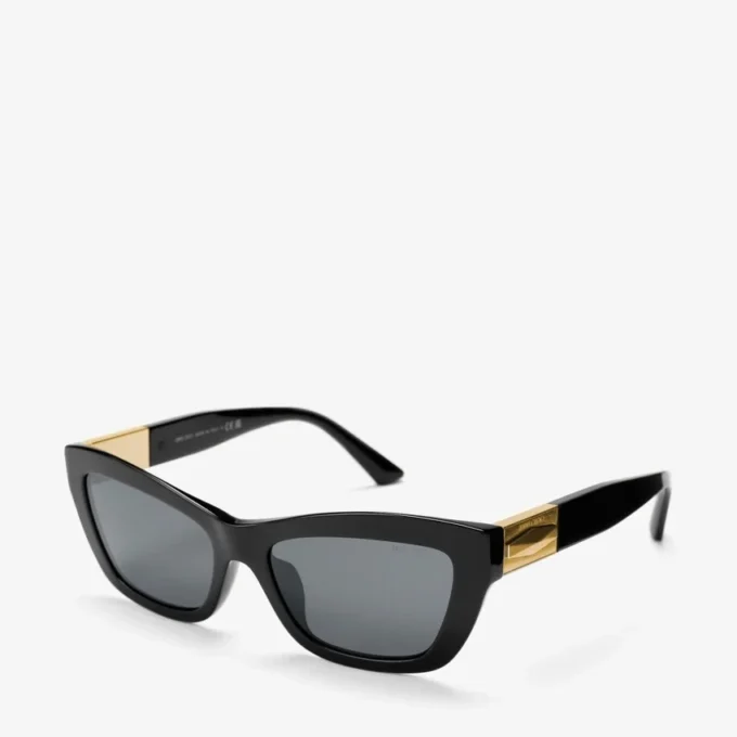 Occhiali da sole Solene Black Havana Cat Eye Occhiali da sole Solene Black Havana Cat Eye