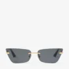 Occhiali da sole Soraya Cat Eye in oro pallido Occhiali da sole Soraya Cat Eye in oro pallido