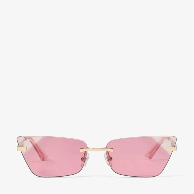 Occhiali da sole Soraya Cat Eye in oro pallido Occhiali da sole Soraya Cat Eye in oro pallido