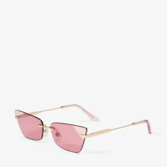 Occhiali da sole Soraya Cat Eye in oro pallido Occhiali da sole Soraya Cat Eye in oro pallido