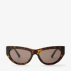 Occhiali da sole Vale Brown Havana Cat Eye Occhiali da sole Vale Brown Havana Cat Eye