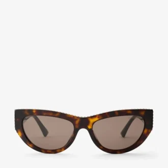 Occhiali da sole Vale Brown Havana Cat Eye