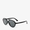 Occhiali da sole Vira Black Aviator Occhiali da sole Vira Black Aviator