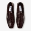 Pantofole da uomo Eliot in pelle Sambuco con stampa cocco Pantofole da uomo Eliot in pelle Sambuco con stampa cocco