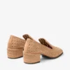 Pantofole Eliot 45 F in pelle scamosciata color caramello con occhielli Pantofole Eliot 45 F in pelle scamosciata color caramello con occhielli