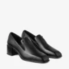 Pantofole Eliot 45 in pelle vintage nera Pantofole Eliot 45 in pelle vintage nera