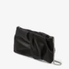 Pochette Bonny in raso nero Pochette Bonny in raso nero