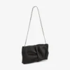 Pochette Bonny in raso nero Pochette Bonny in raso nero
