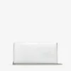 Pochette Emmie in tessuto argentato a specchio Pochette Emmie in tessuto argentato a specchio