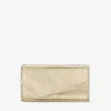 Pochette Emmie in tessuto dorato a specchio Pochette Emmie in tessuto dorato a specchio