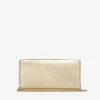 Pochette Emmie in tessuto dorato a specchio Pochette Emmie in tessuto dorato a specchio