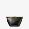 Pochette in pelle Biker nera Ganache Pochette in pelle Biker nera Ganache