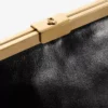 Pochette in pelle Biker nera Ganache Pochette in pelle Biker nera Ganache
