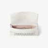 Pochette Kya in pelle nappa color latte Pochette Kya in pelle nappa color latte
