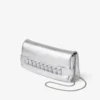 Pochette Kya in pelle nappa metallizzata argento Pochette Kya in pelle nappa metallizzata argento