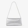 Pochette Kya in pelle nappa metallizzata argento Pochette Kya in pelle nappa metallizzata argento