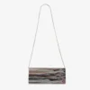 Pochette Sweetie in acrilico effetto marmo grigio misto Pochette Sweetie in acrilico effetto marmo grigio misto
