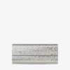 Pochette Sweetie in acrilico glitterato grossolano color champagne Pochette Sweetie in acrilico glitterato grossolano color champagne