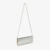 Pochette Sweetie in acrilico glitterato grossolano color champagne Pochette Sweetie in acrilico glitterato grossolano color champagne