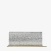 Pochette Sweetie in acrilico glitterato grossolano color champagne Pochette Sweetie in acrilico glitterato grossolano color champagne